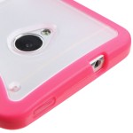 Case Protector HTC One M7 T-Clear Pink w/kickstand (17003447) by www.tiendakimerex.com